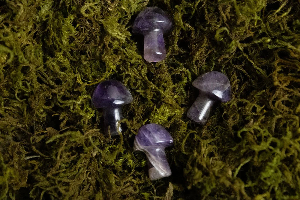 Amethyst Mini Mushroom